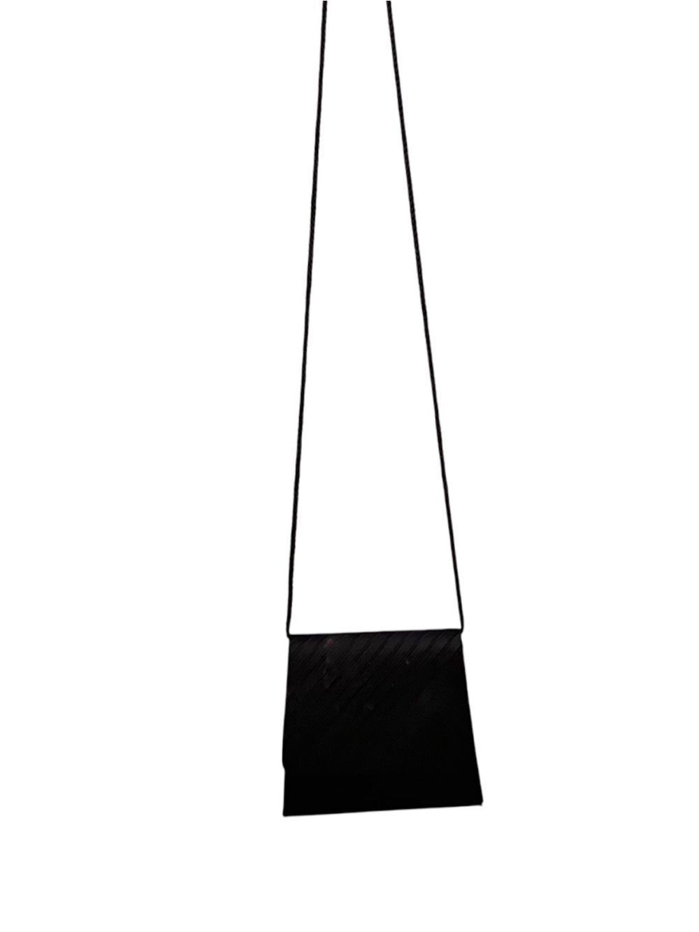 Minimal Micro Black Crossbody Bag